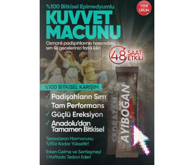 2 Adet Ayıboğan Kuvvet Macunu